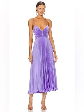 stella satin and lace midi dress alc A.L.C. + Stella Satin and Lace Midi Dress